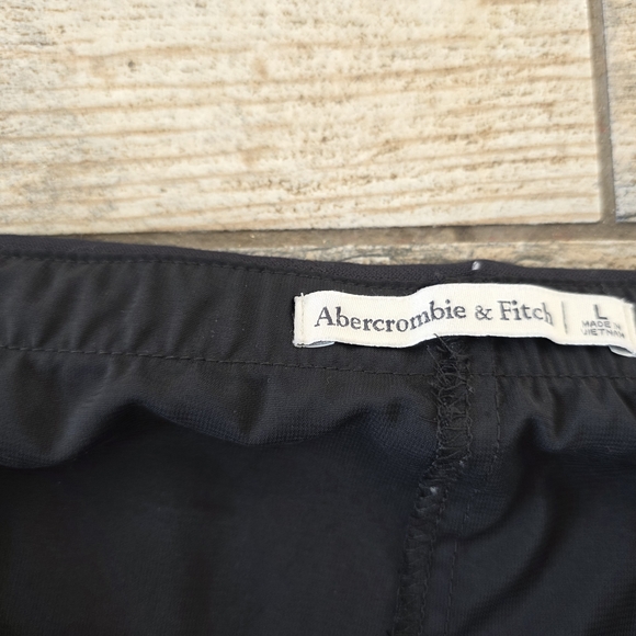 Abercrombie & Fitch A&F Black Mini Skirt Skort Shorts Sz Large L - Picture 4 of 4